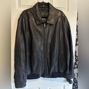 Robert Comstock Light Weight Leather Jacket XXL Men’s